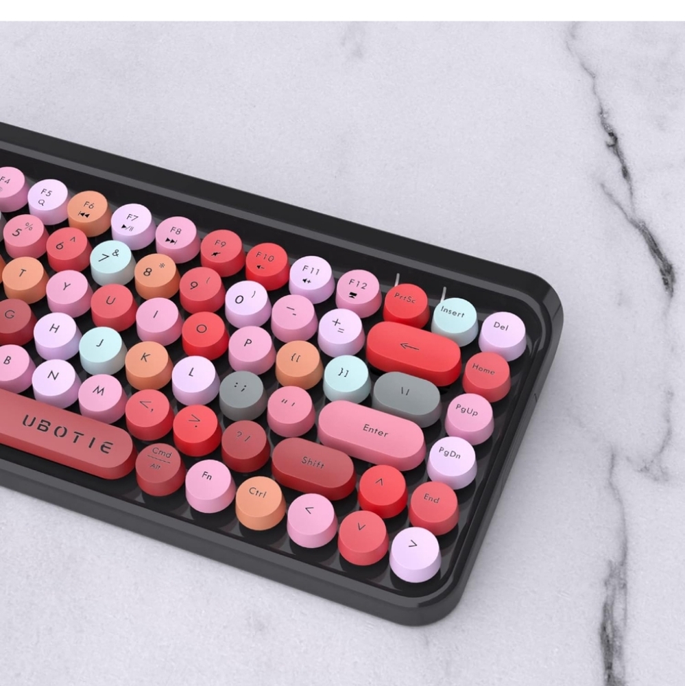 🗽Colorful Wireless Keyboard - Picture 6 of 7